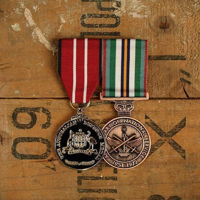 Australian Defence Medal / Anniversary of National Service Duo - Image 3