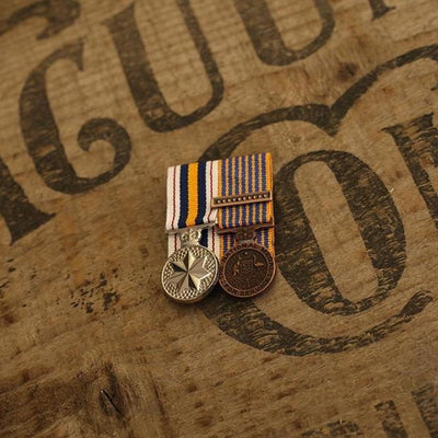 National Police Service Medal / National Medal Duo - Image 3