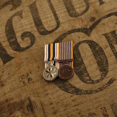 National Police Service Medal / National Medal Duo - Image 7